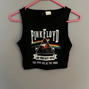 SHEIN, never worn, black, Pink Floyd shirt